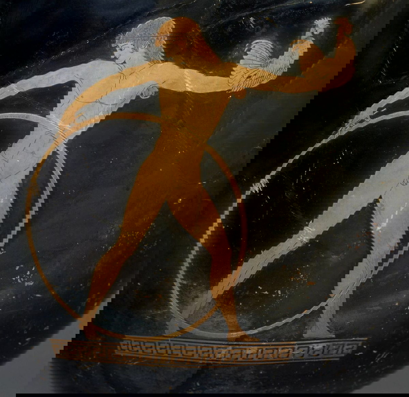 ganymede-hoop-rooster-vase-painting