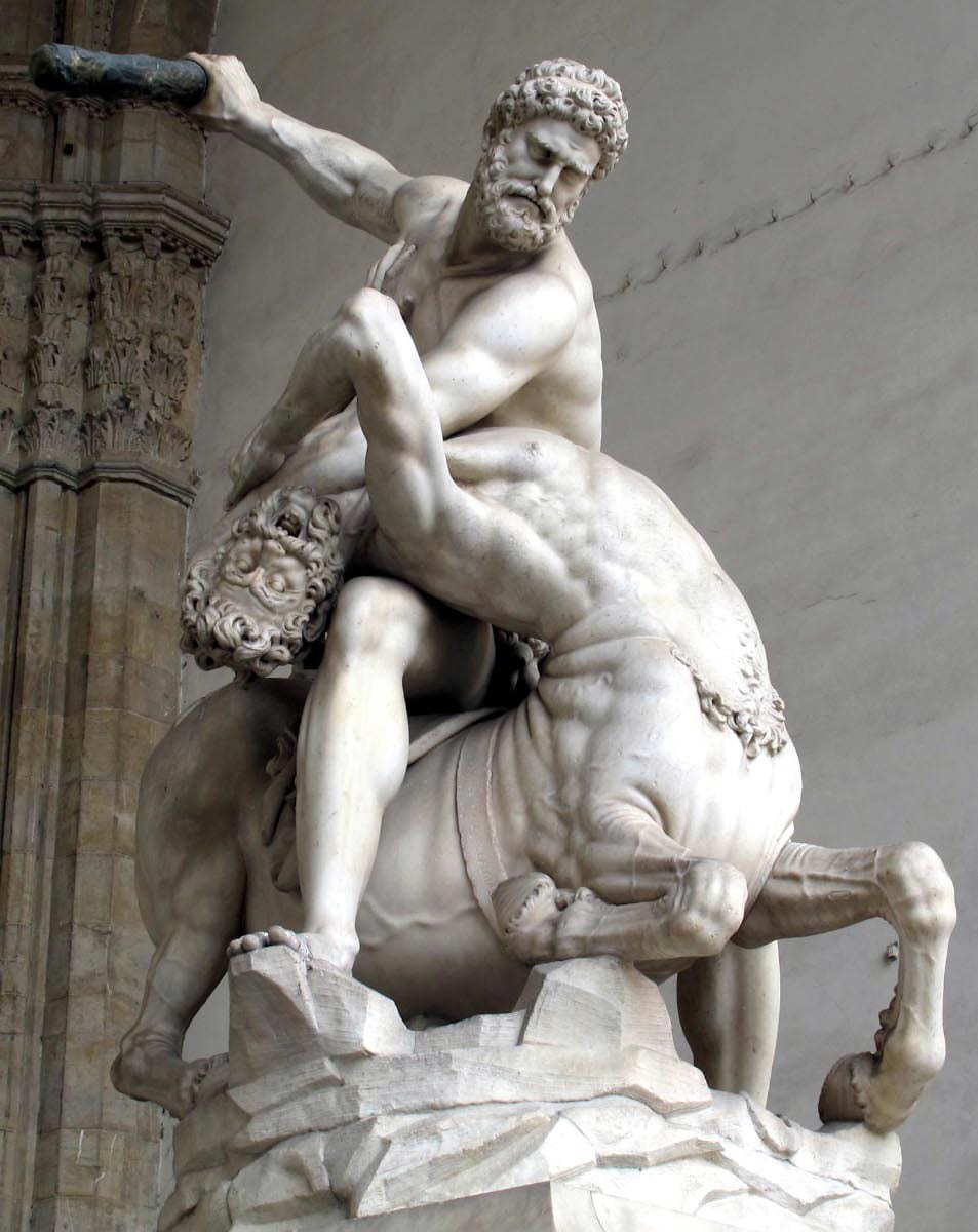 giambologna centaur nessus hercules