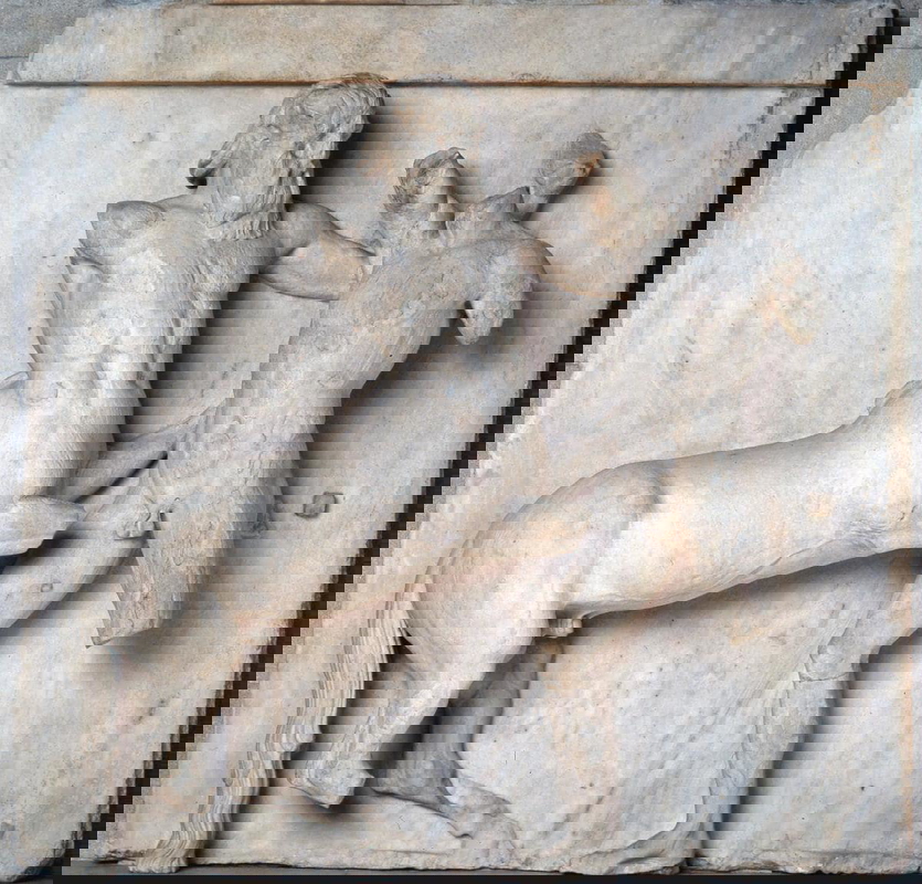 metope-centauromachy-parthenon