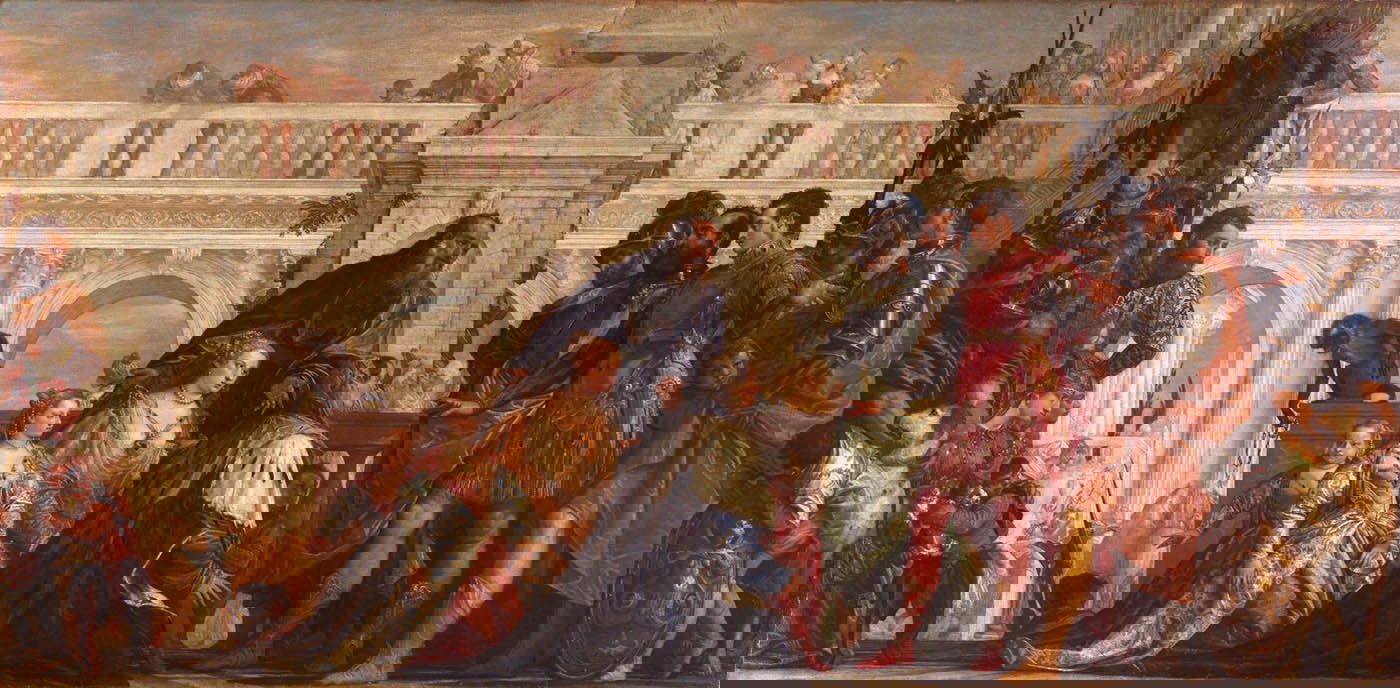 paolo veronese family darius before alexander 