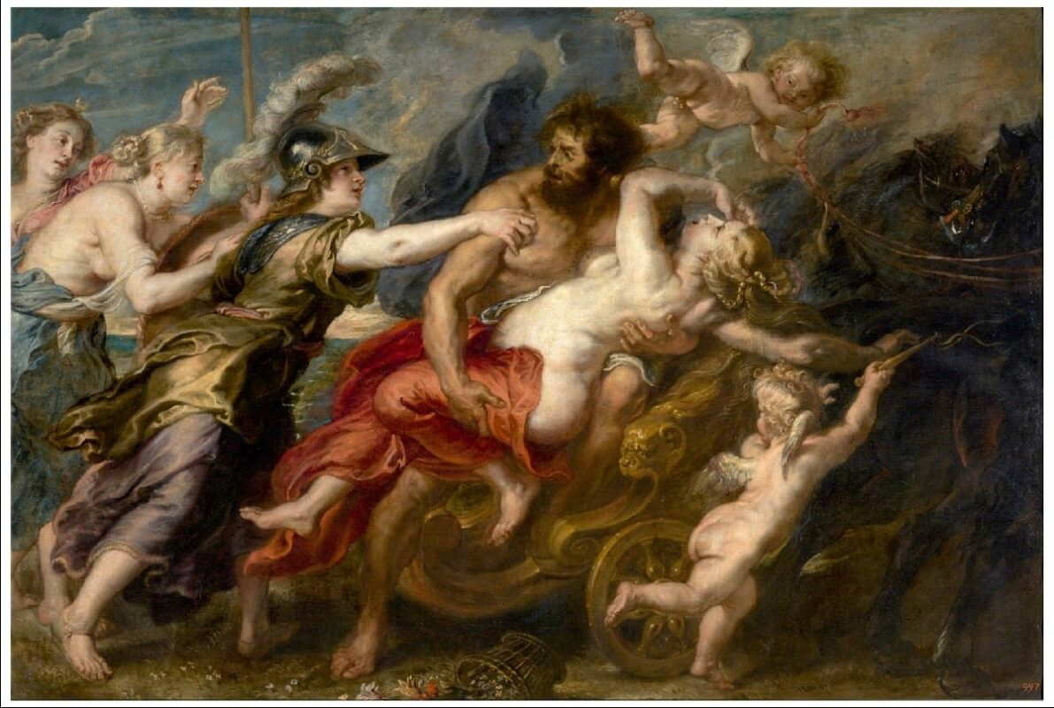 the rape of proserpine peter paul rubens