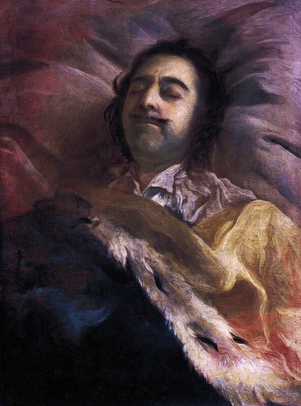 peter i deathbed