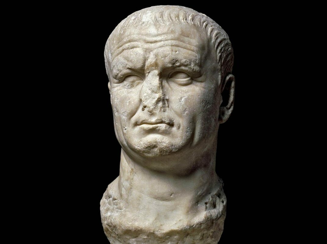 portrait bust of vespasian