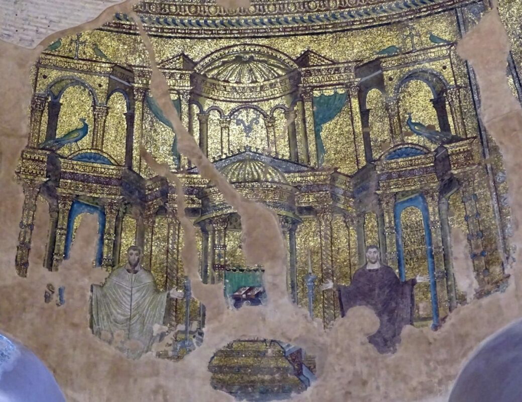mosaic panel thessaloniki rotunda
