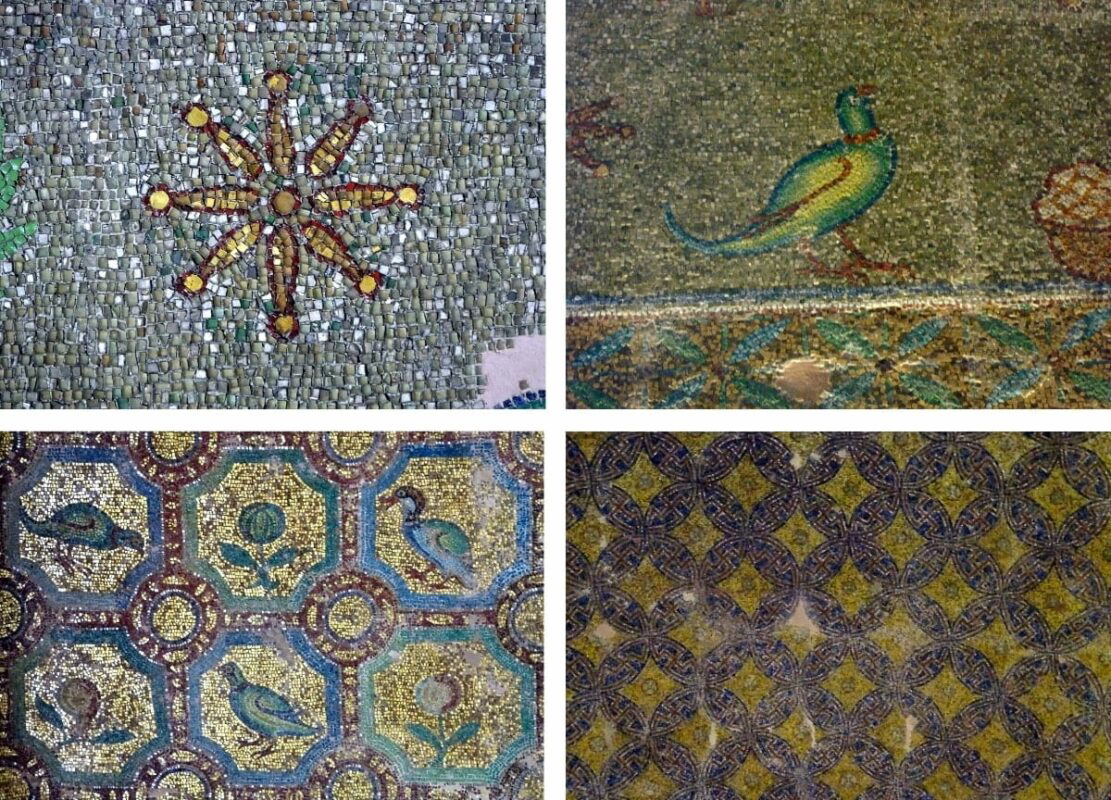 early byzantine mosaics barrel vault rotunda