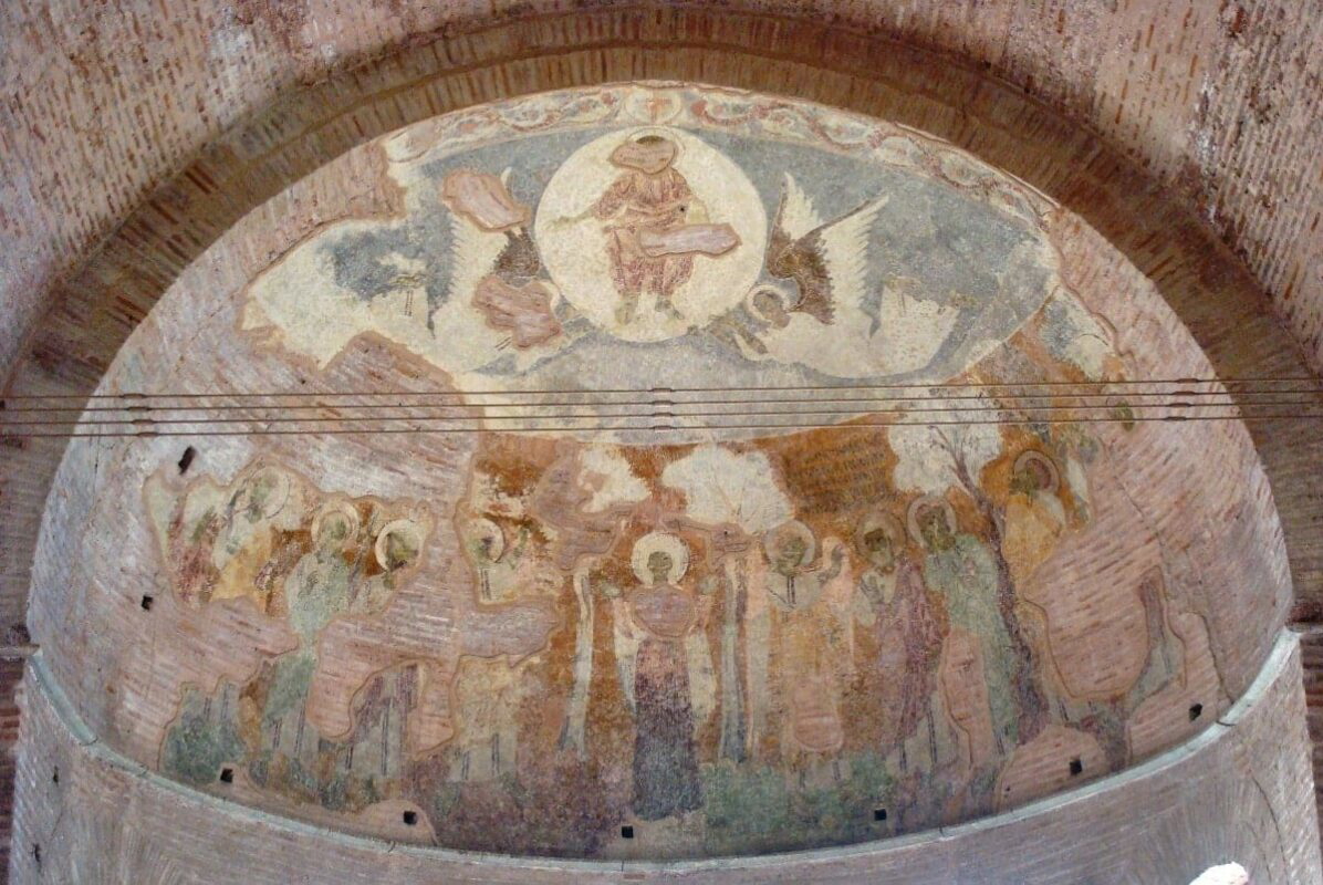 apse ascension painting rotunda