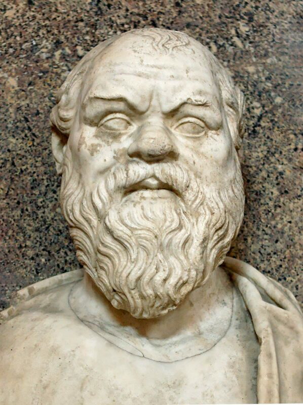 socrates bust musei vaticani