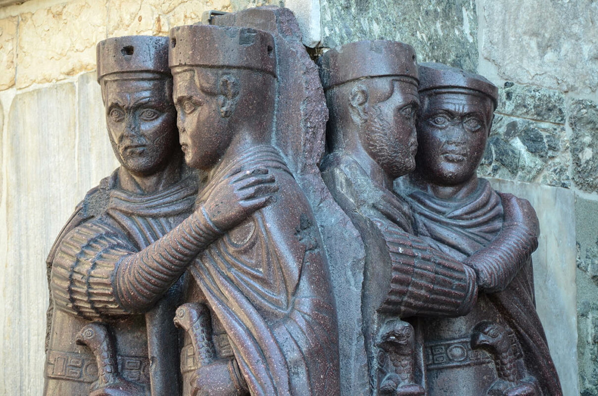 four tetrarchs detail st marks