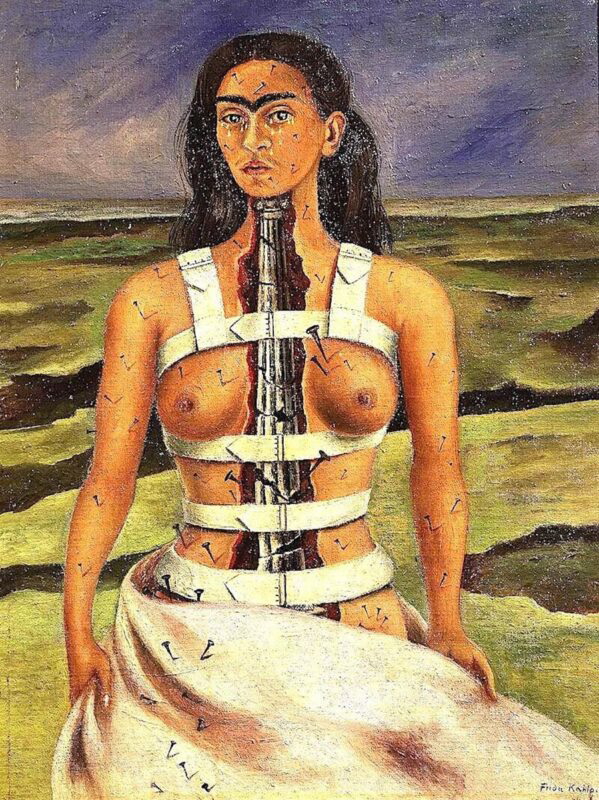 broken column frida kahlo