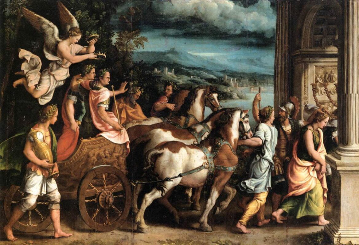 triumph of titus and vespasian
