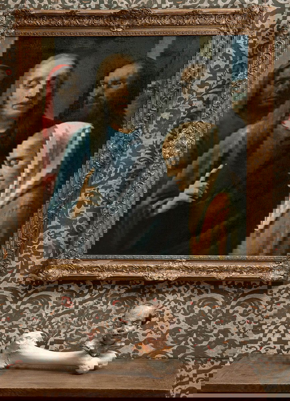 Christ Adulteress Forgery Vermeer painting