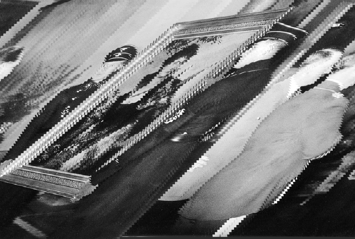 Hans Makart Falconer Hitler hermann Goering photograph