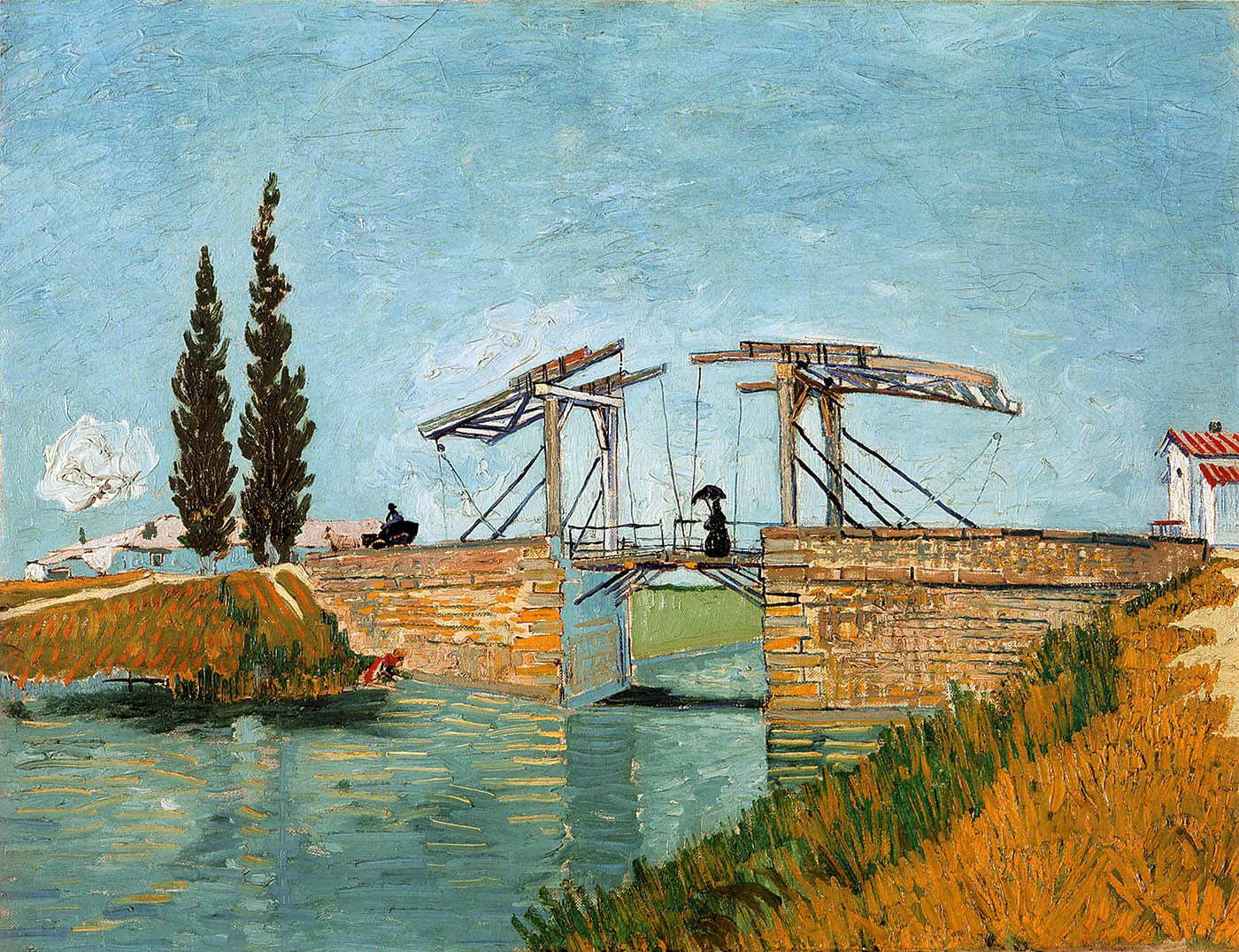 Van Gogh Langlois Bridge painting