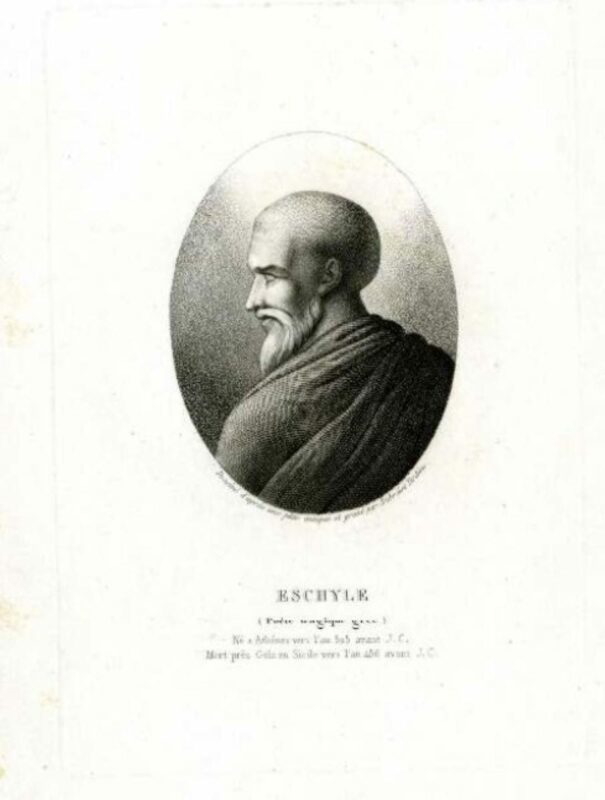 portrait of aeschylus