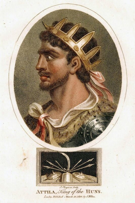 attila king of huns john chapman
