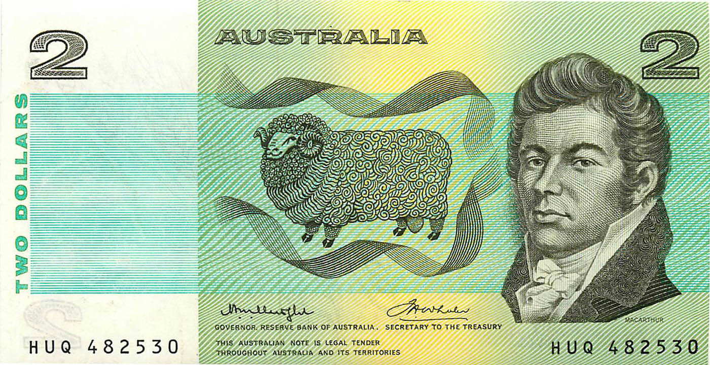 australia currency 2 john macarthur