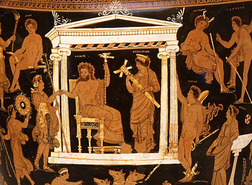 funerary vessel dionysos