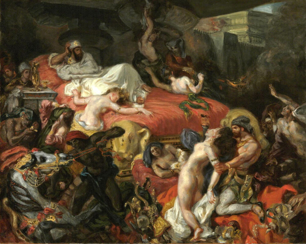 eugene delacroix death of sardanapalus