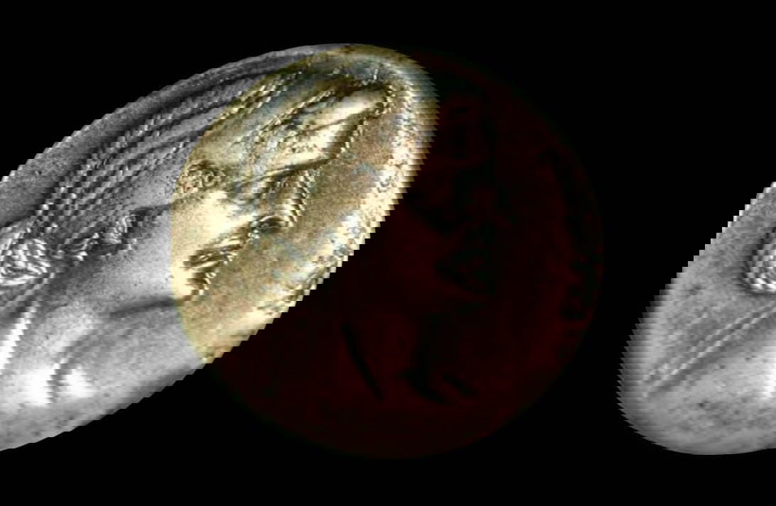 female warrior cleopatra coin ancient