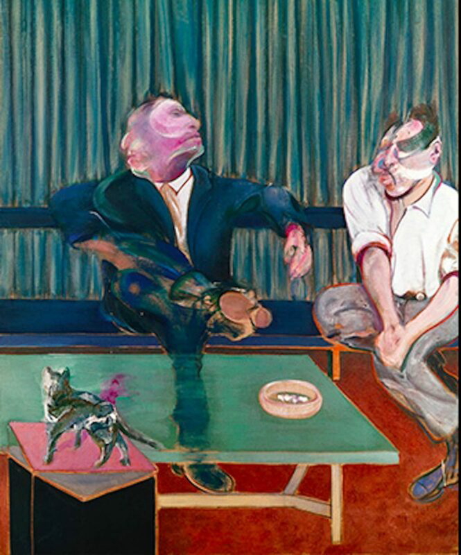 francis bacon george dyer lucian freud