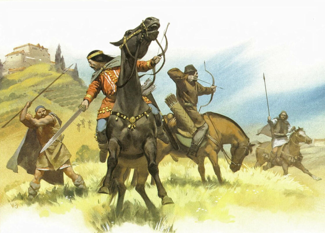 the huns migration western roman empire