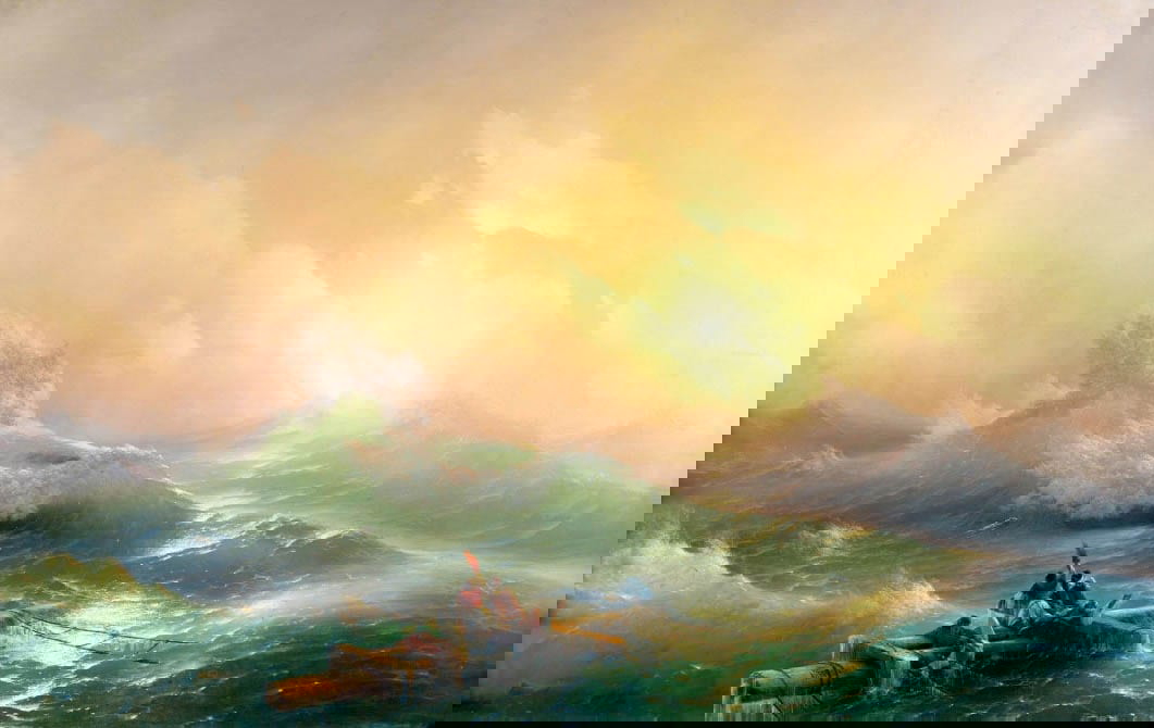 the ninth wave ivan aivazovsky