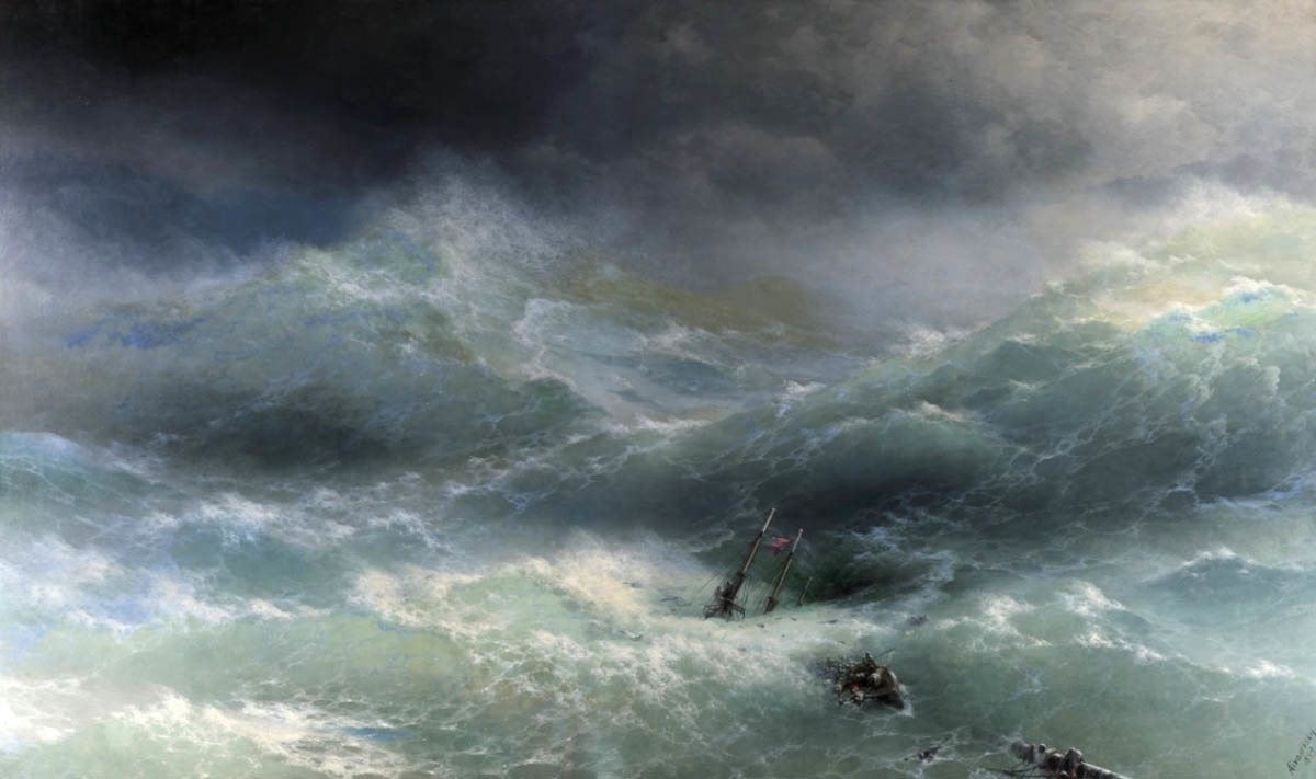 ivan aivazovsky wave