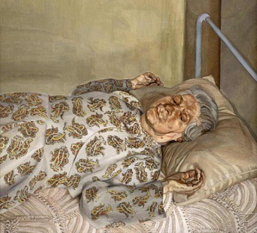 lucian freud painters mother resting