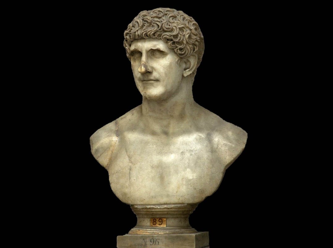 marcus antonius bust vatican chiaramonti