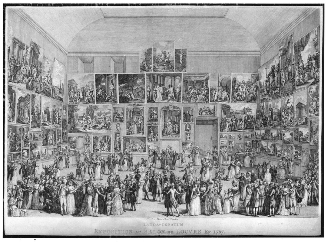 exposition au salon du louvre