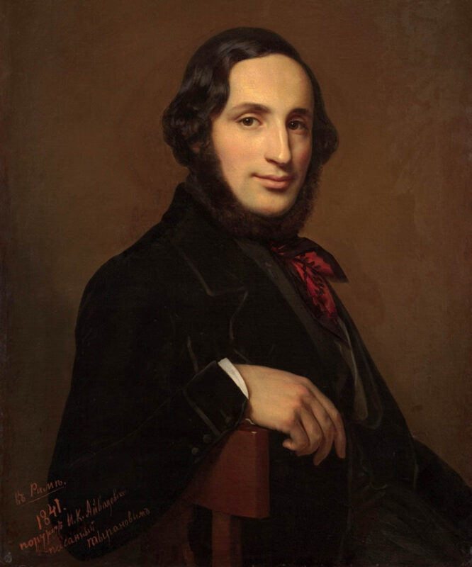 portrait of ivan aivazovsky