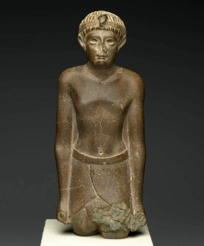 ptolemaic prince statue
