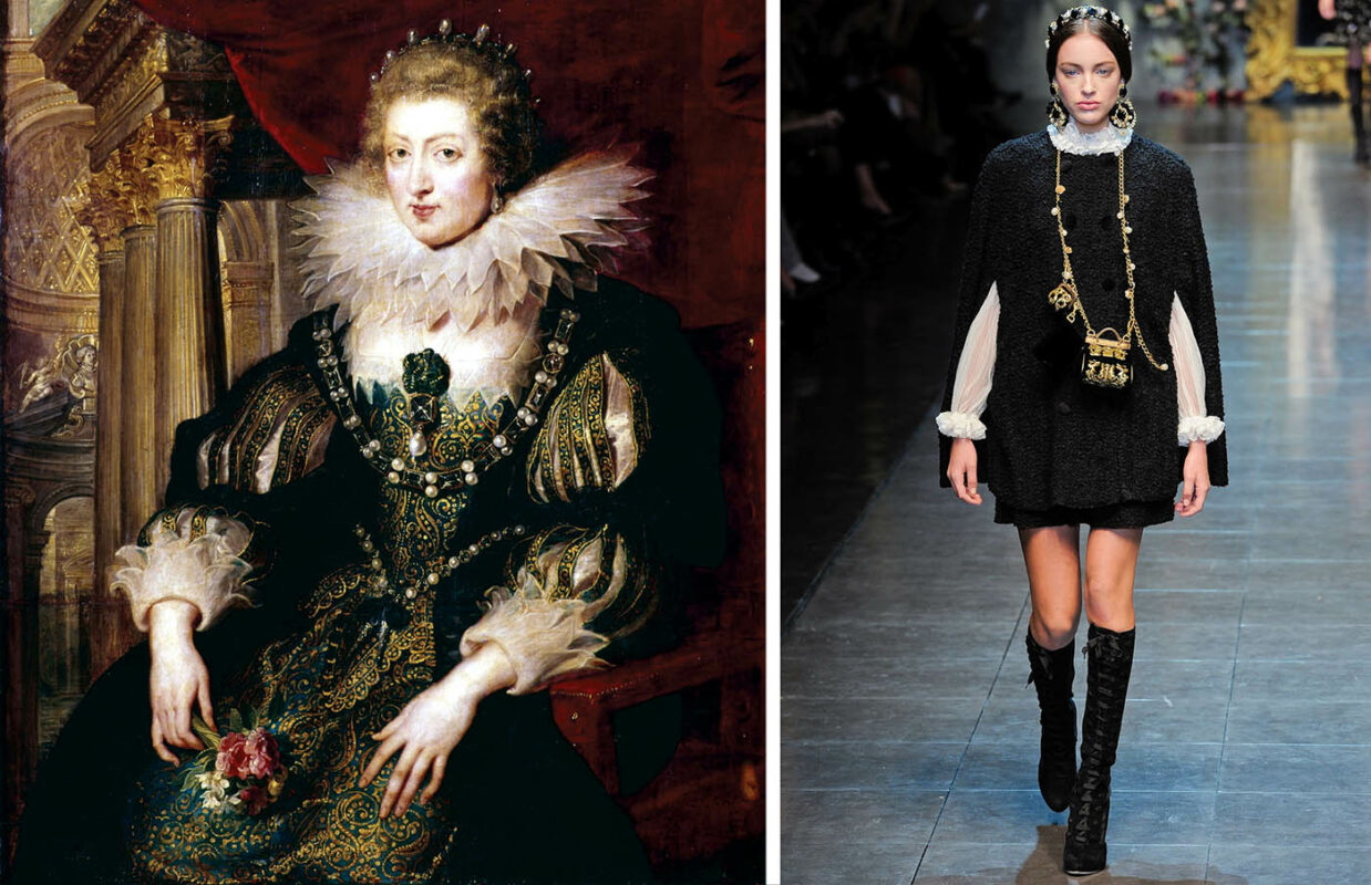 anne of austria dolce gabbana