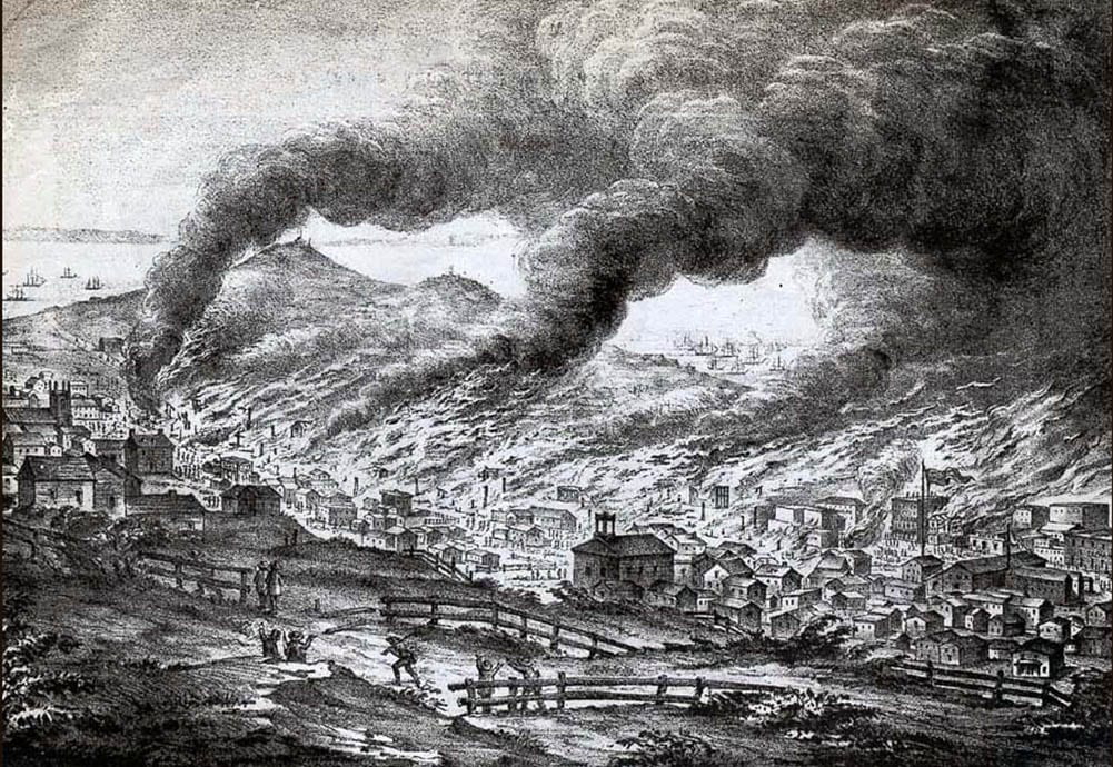 san francisco fire may 1851