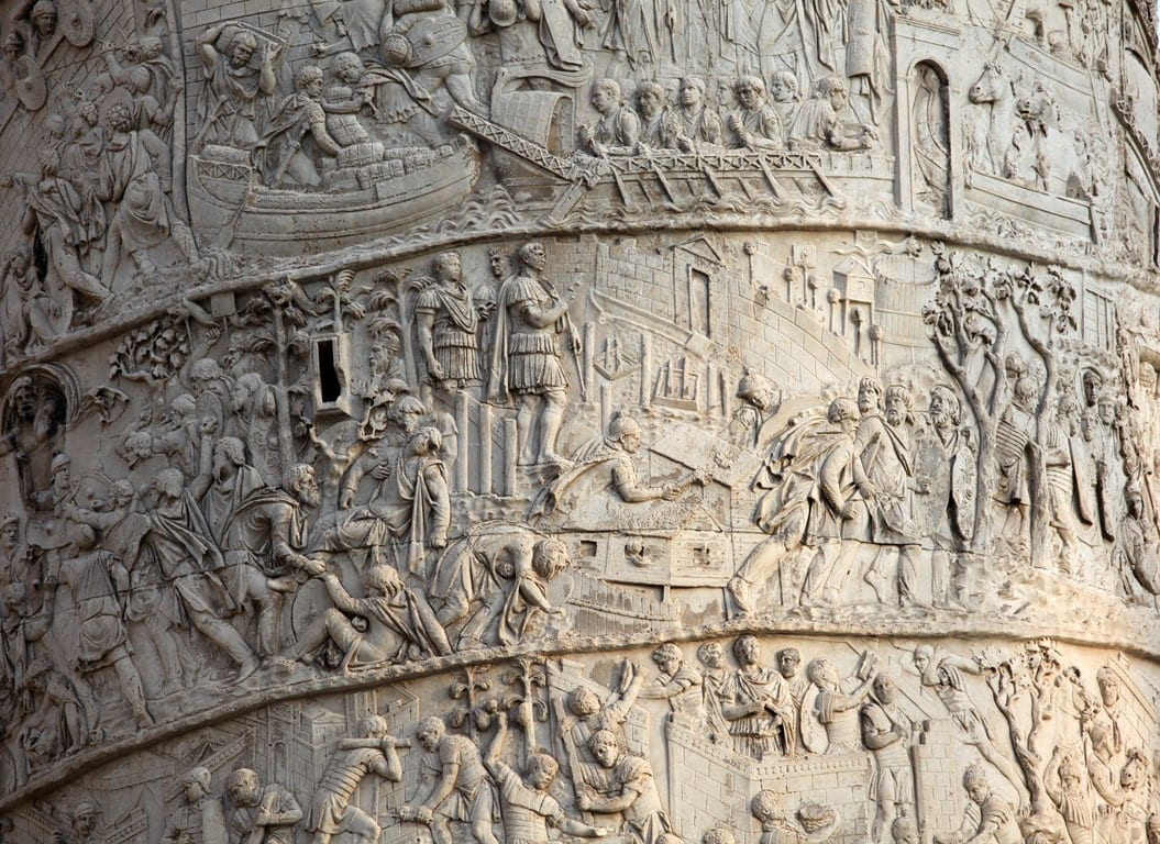 trajan column praetorian guard
