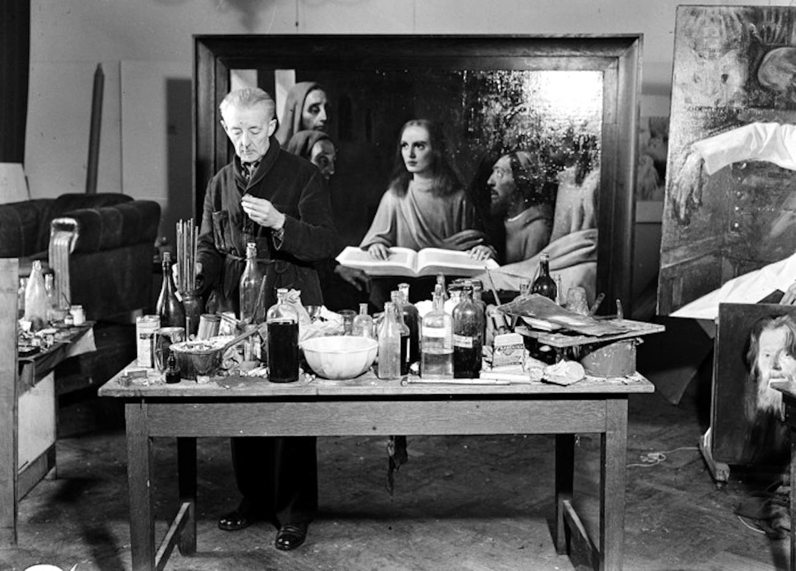 Han van Meegeren painting art forgery