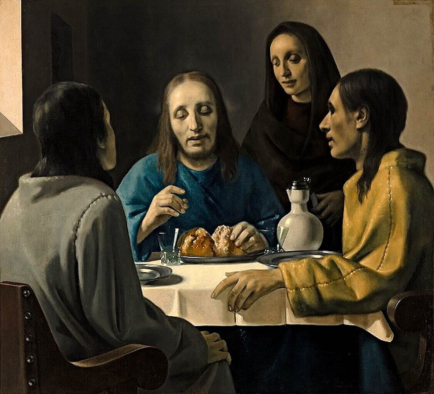 Supper Emmaus Han Van Meegeren art forgery