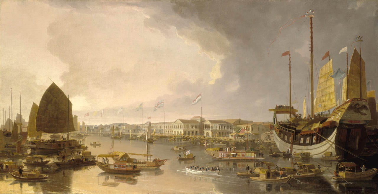 William Daniell Thirteen Factories Canton China