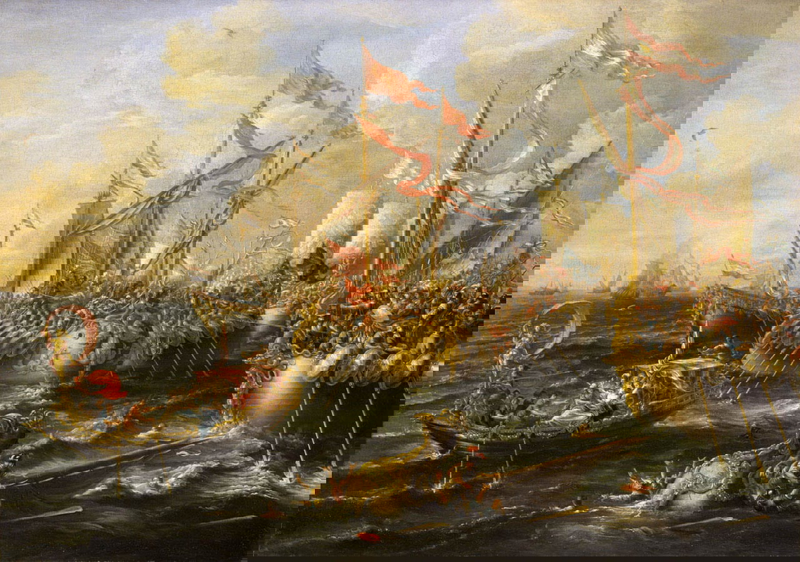 actium lorenzo castro painting