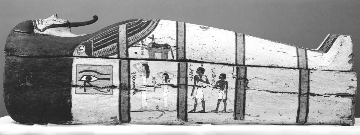 ahmose wood coffin met museum