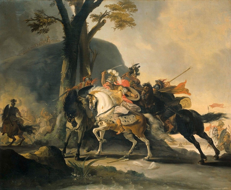 alexander the great granicus cornelis troost