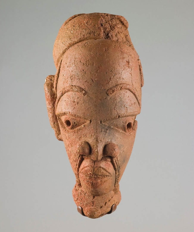 ancient african civilization nok male head