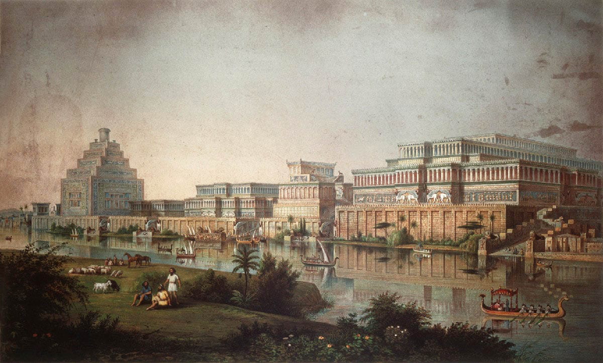 ancient cities nineveh austen henry layard