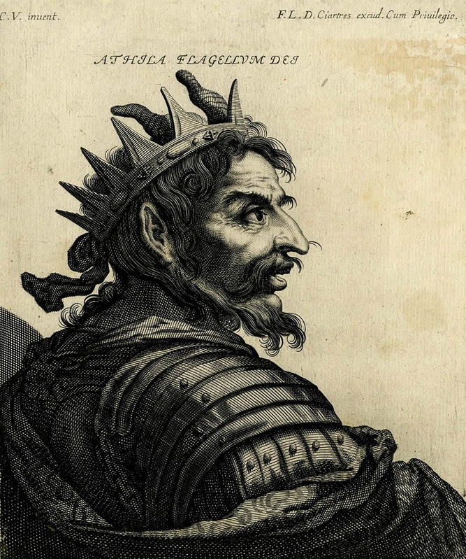 attila hun print british museum