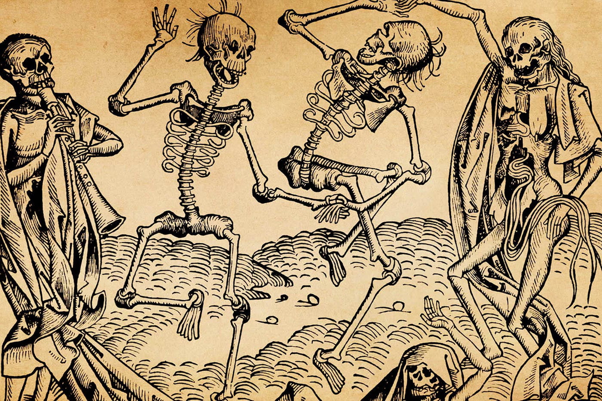 black death dance death