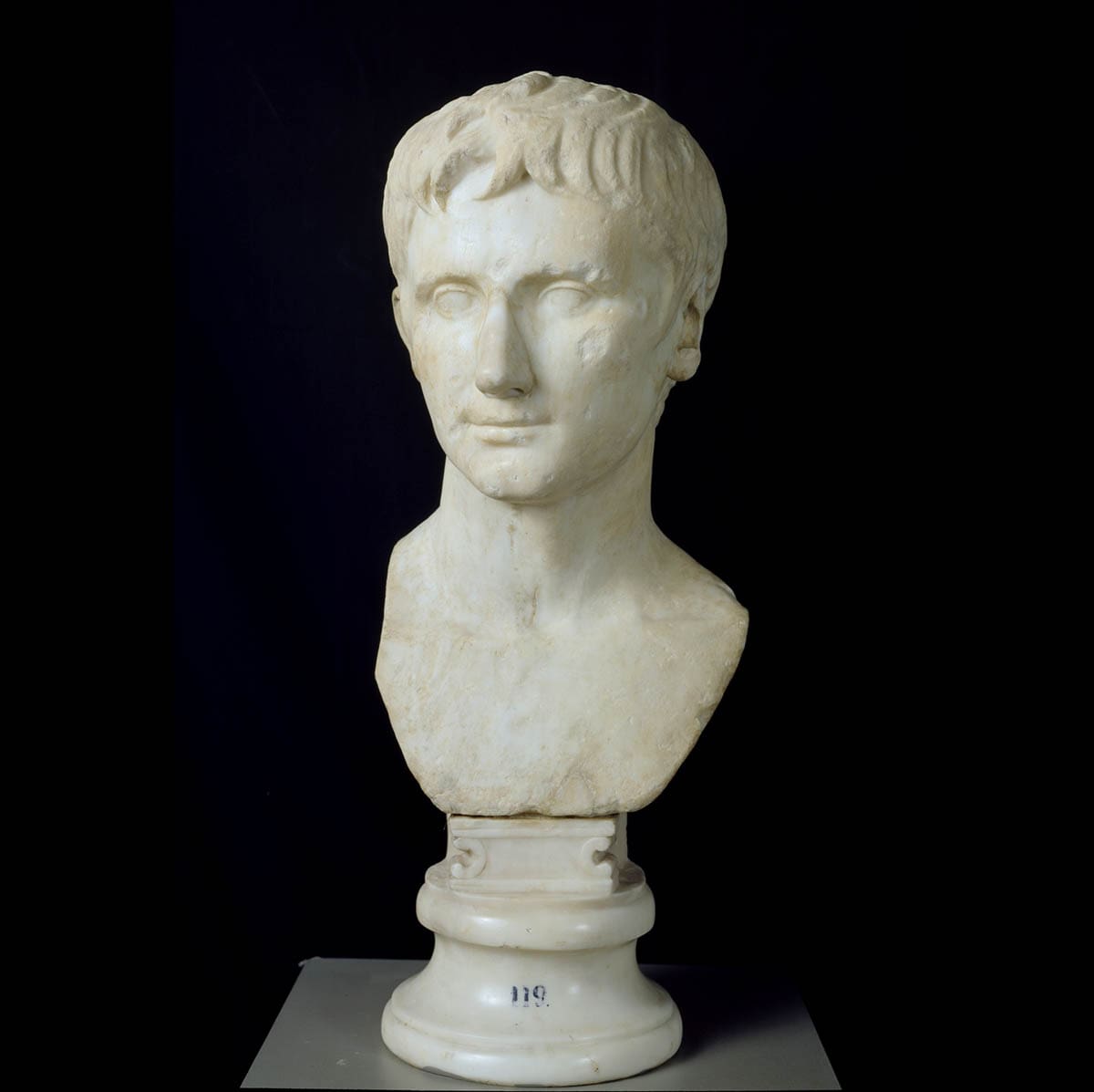 bust emperor augustus museo prado