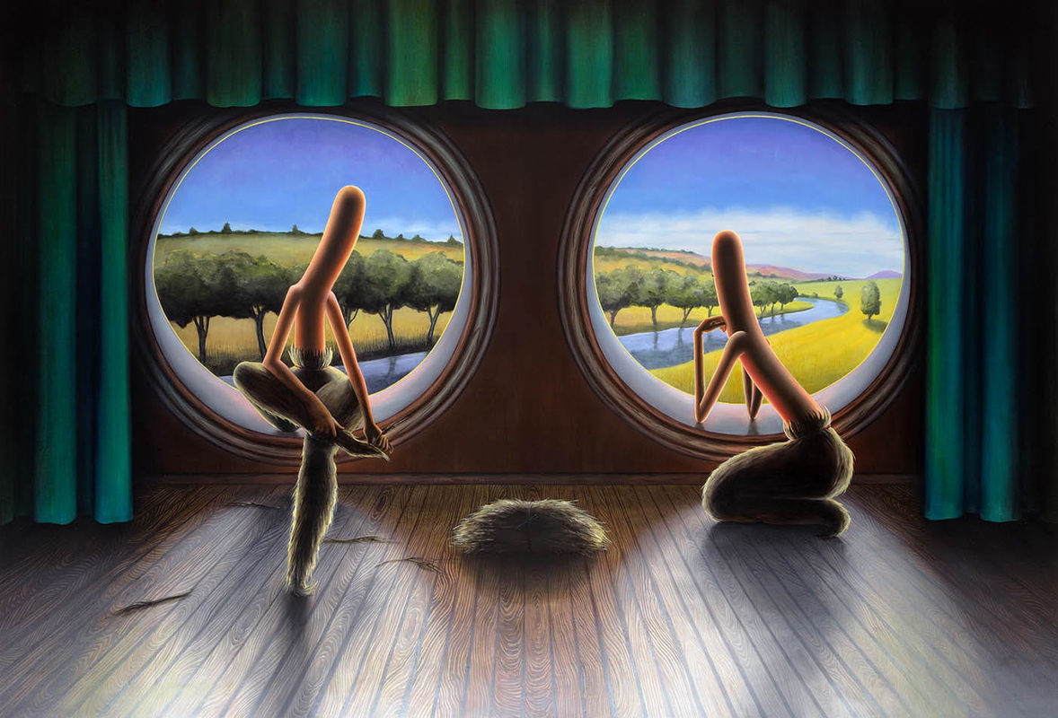 emily mae smith brooms with view painting