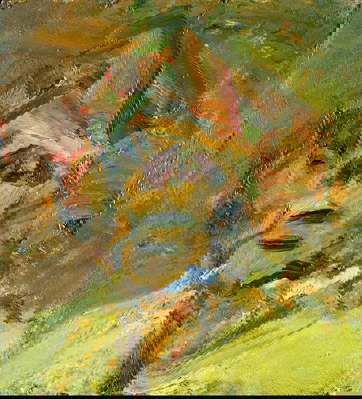 frank auerbach gerda boehm painting
