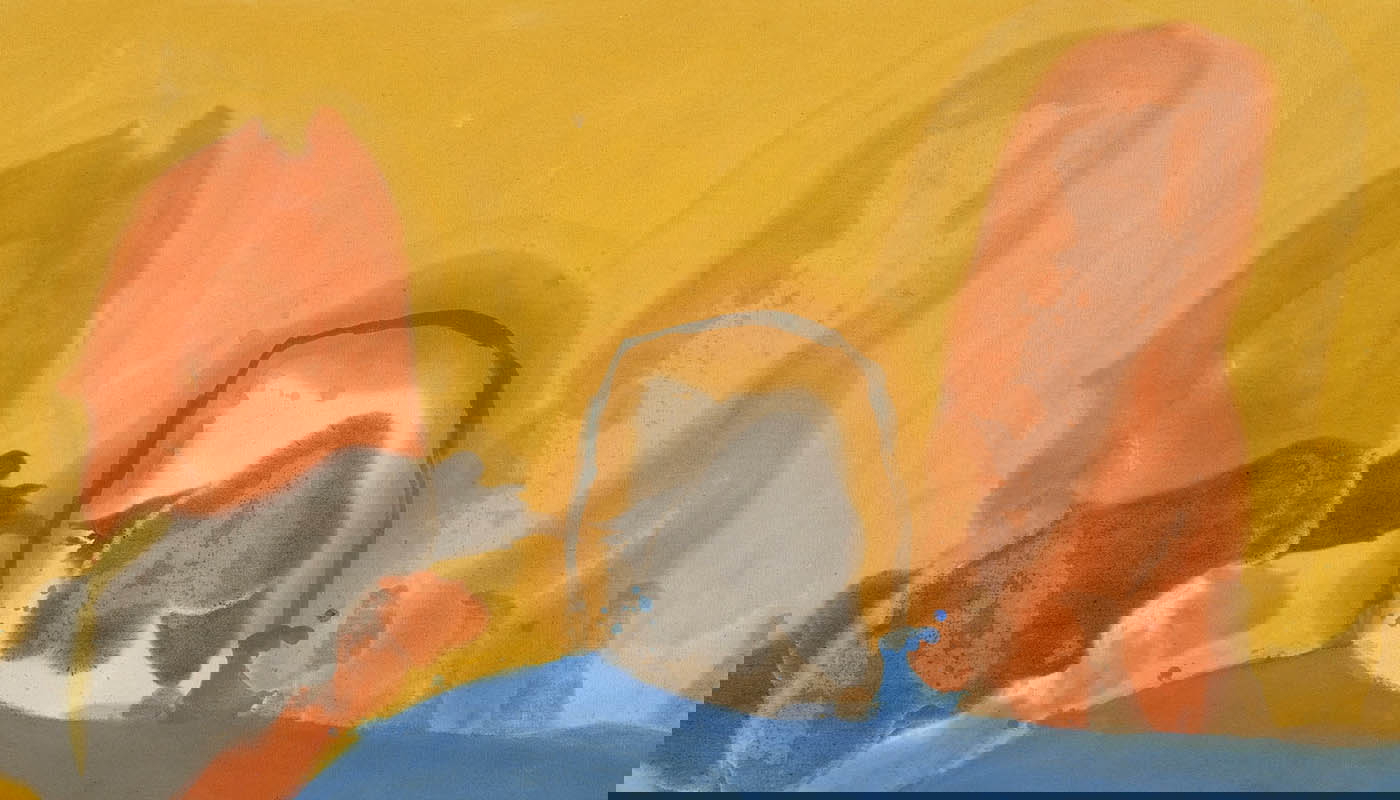 frankenthaler center break color field painting