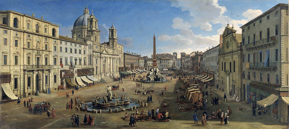 gaspar van wittel piazza navona painting